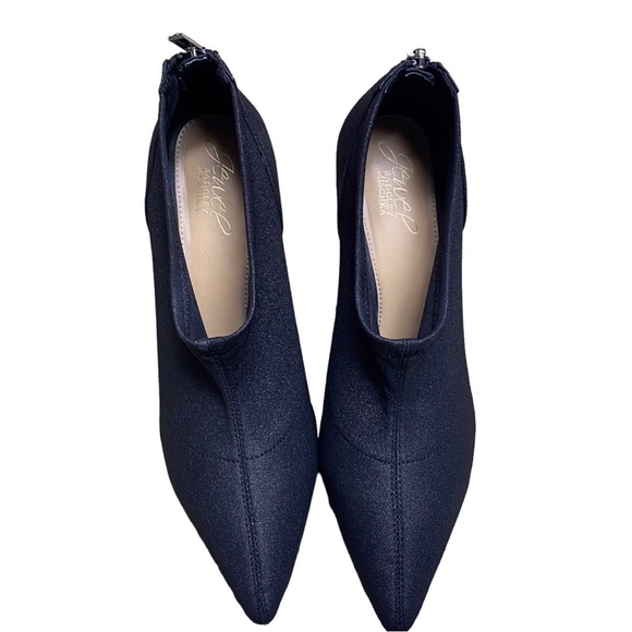 Badgley Mischka Jewel Ankle Sock Bootie Heels 7.5 - Picture 2 of 8